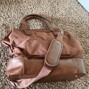 BEIS Brown Travel Bag